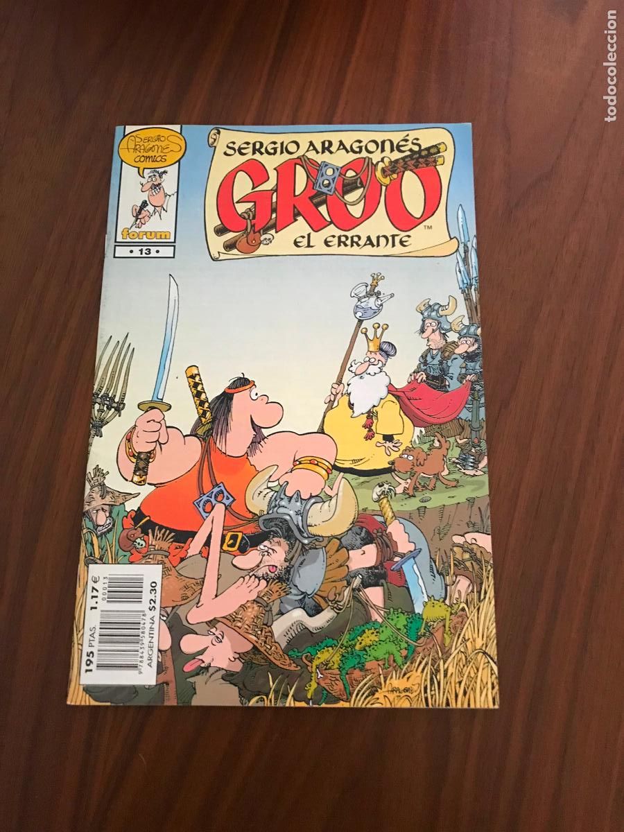C&oacute;mics: GROO EL ERRANTE N&ordm; 13 , SERGIO ARAGON&Eacute;S , EDITORIAL FORUM - Foto 1