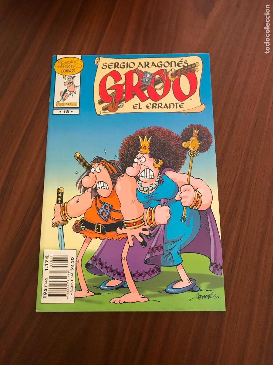 C&oacute;mics: GROO EL ERRANTE N&ordm; 18 , SERGIO ARAGON&Eacute;S , EDITORIAL FORUM - Foto 1