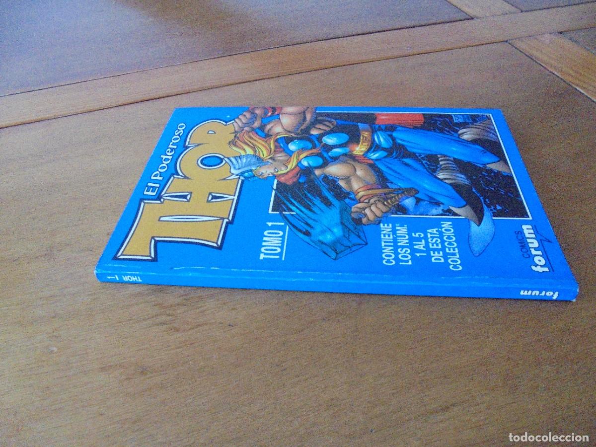 C&oacute;mics: MARVEL COMICS FORUM. EL PODEROSO THOR. VOL III N&ordm; 1, 2, 3 - VOL IV N&ordm; 4 Y 5. - Foto 2