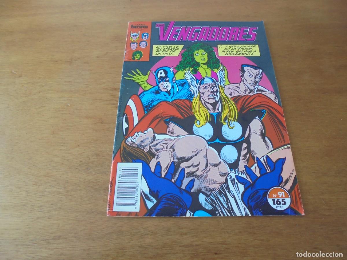 C&oacute;mics: MARVEL COMICS LOS VENGADORES N&ordm; 91 ED. FORUM. - Foto 1