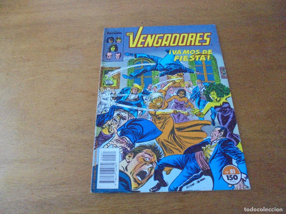 C&oacute;mics: MARVEL COMICS LOS VENGADORES N&ordm; 81 ED. FORUM. - Foto 1