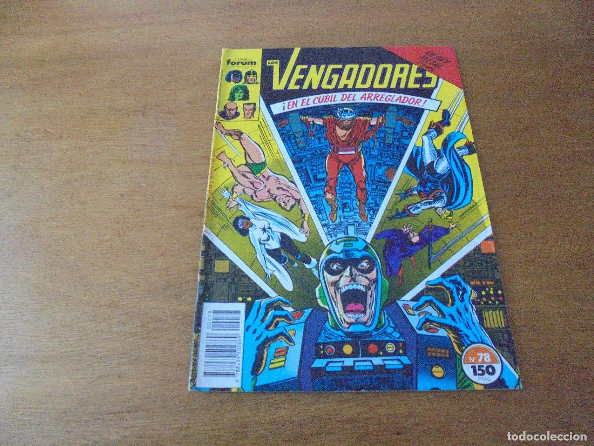 C&oacute;mics: MARVEL COMICS LOS VENGADORES N&ordm; 78 ED. FORUM. - Foto 1