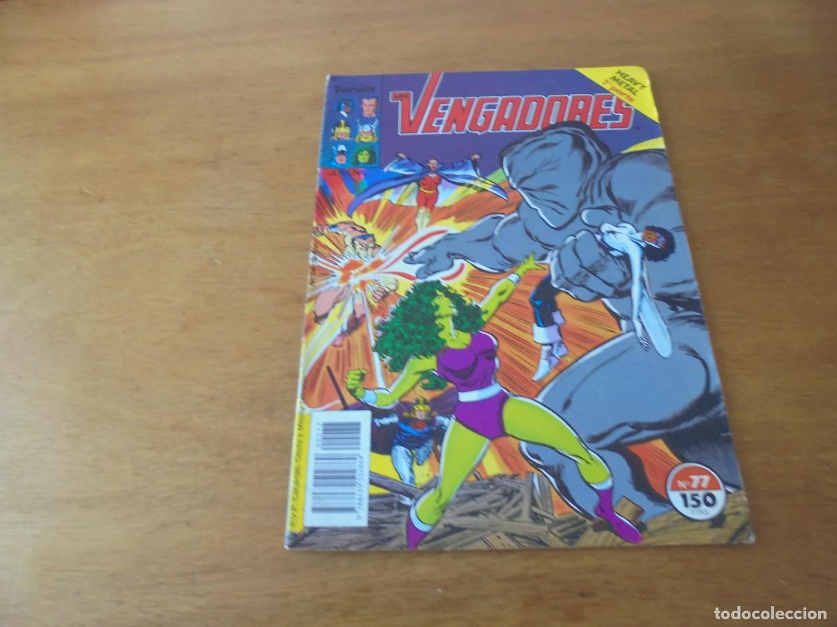 C&oacute;mics: MARVEL COMICS LOS VENGADORES N&ordm; 77 ED. FORUM. - Foto 1