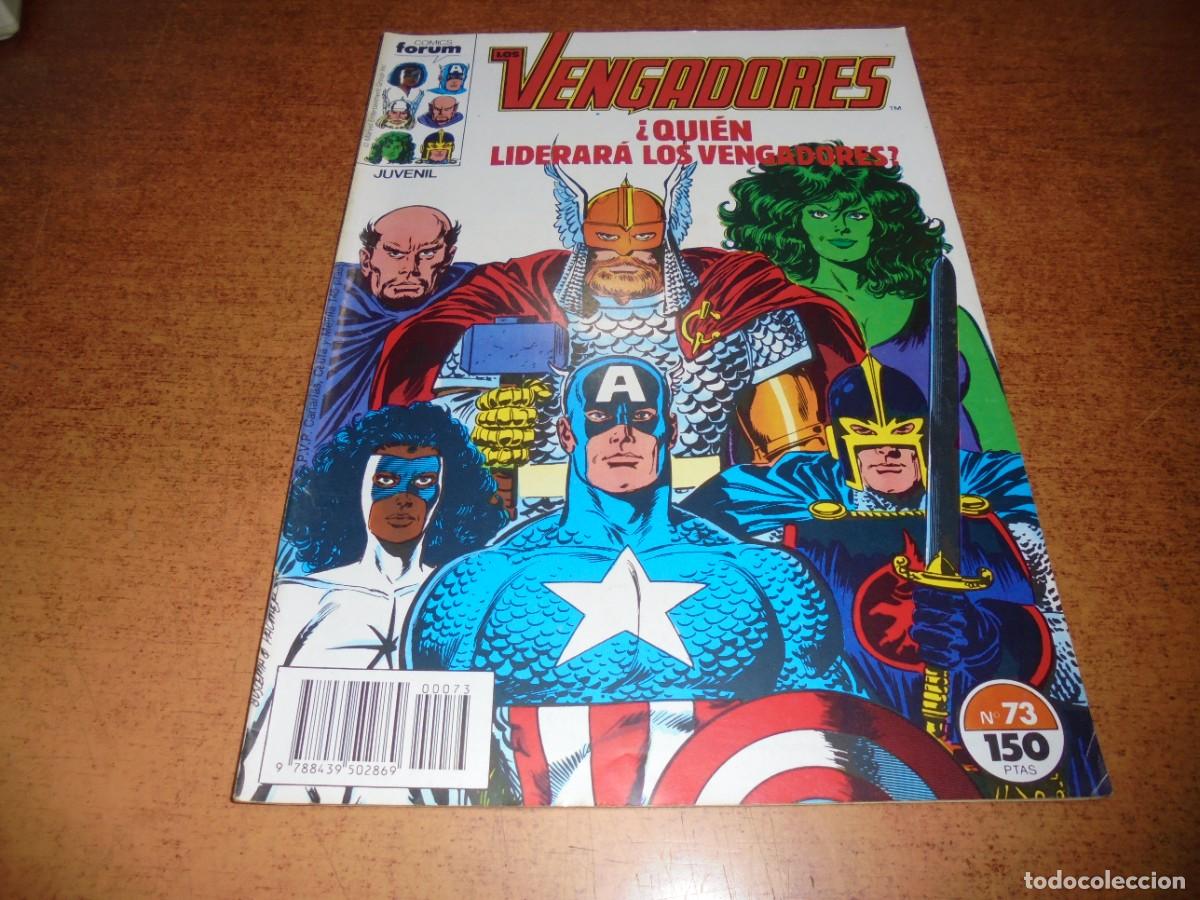C&oacute;mics: MARVEL COMICS LOS VENGADORES N&ordm; 73 ED. FORUM. - Foto 1