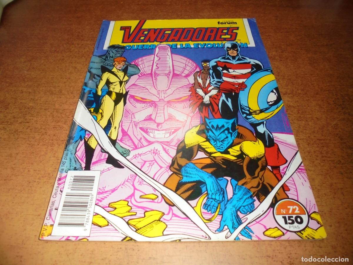 C&oacute;mics: MARVEL COMICS LOS VENGADORES N&ordm; 72 ED. FORUM. - Foto 1