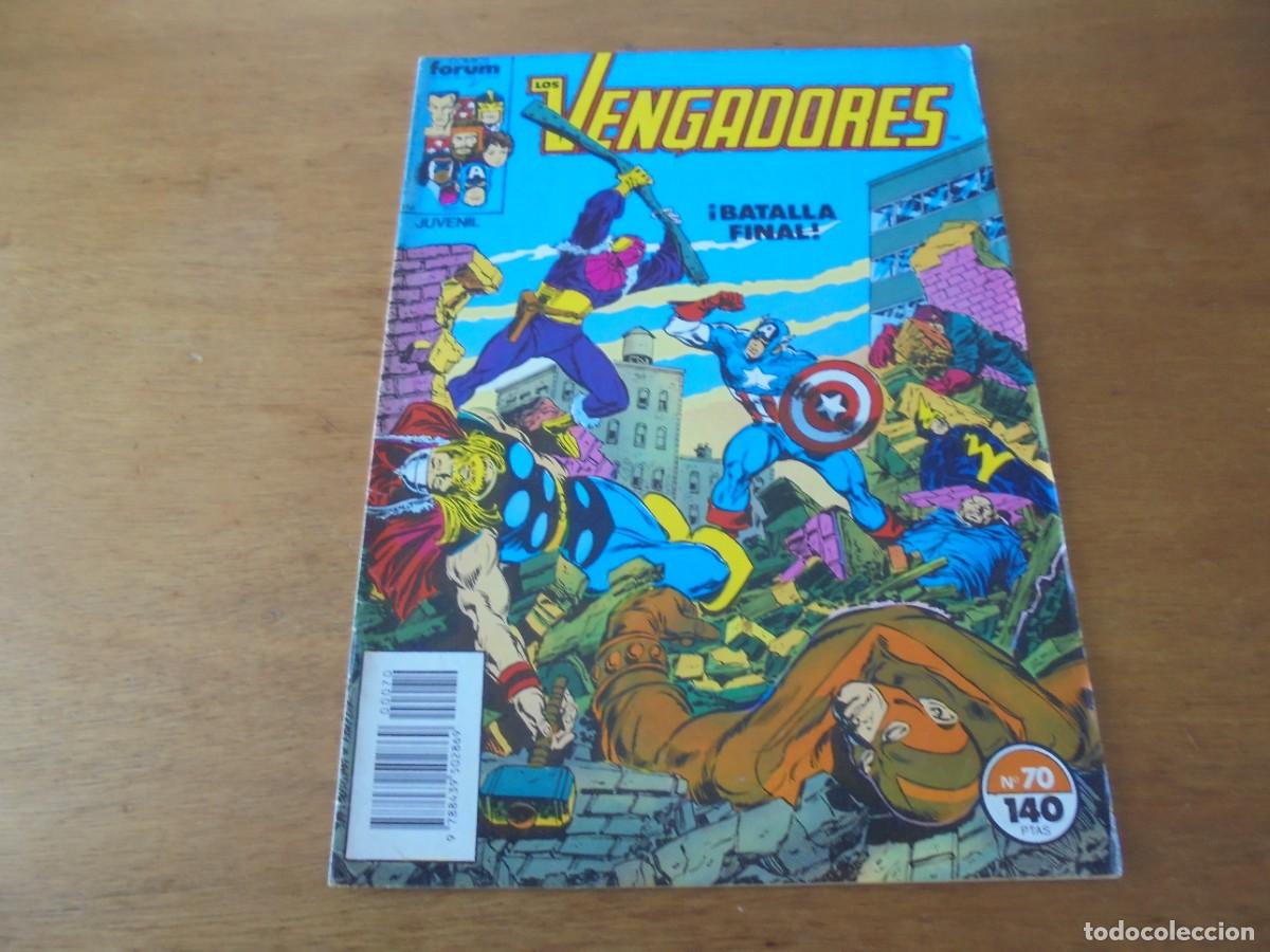 C&oacute;mics: MARVEL COMICS LOS VENGADORES N&ordm; 70 ED. FORUM. - Foto 1