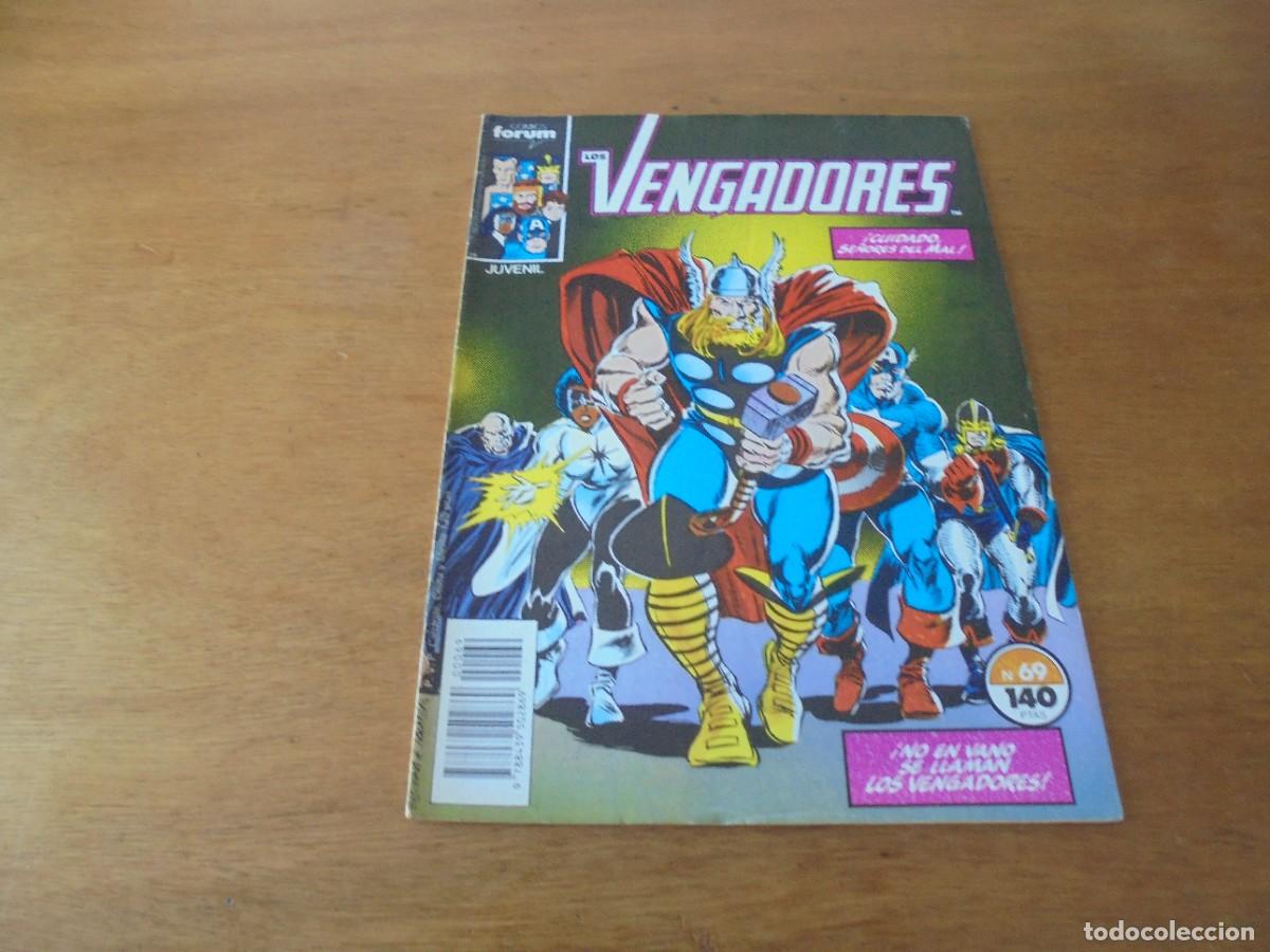 C&oacute;mics: MARVEL COMICS LOS VENGADORES N&ordm; 69 ED. FORUM. - Foto 1