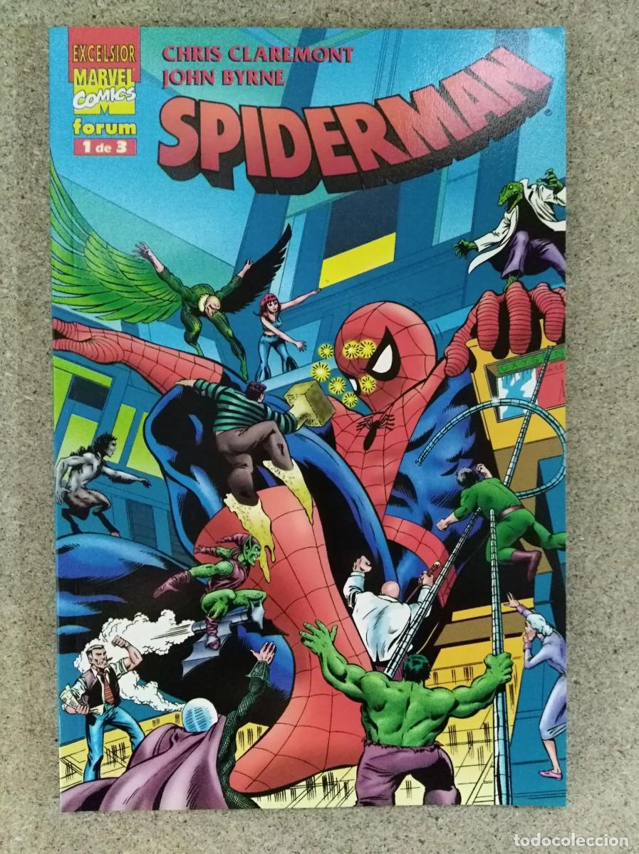 C&oacute;mics: Spiderman.Claremont y Byrne.Tomo 1.Marvel.Forum - Foto 1