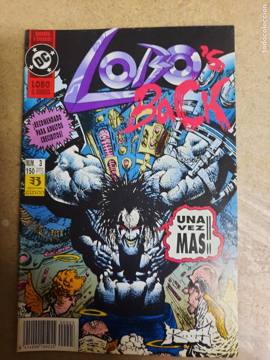 C&oacute;mics: LOBO BACK N&ordm; 2,3 Y 4 - ED. FORUM - Foto 3
