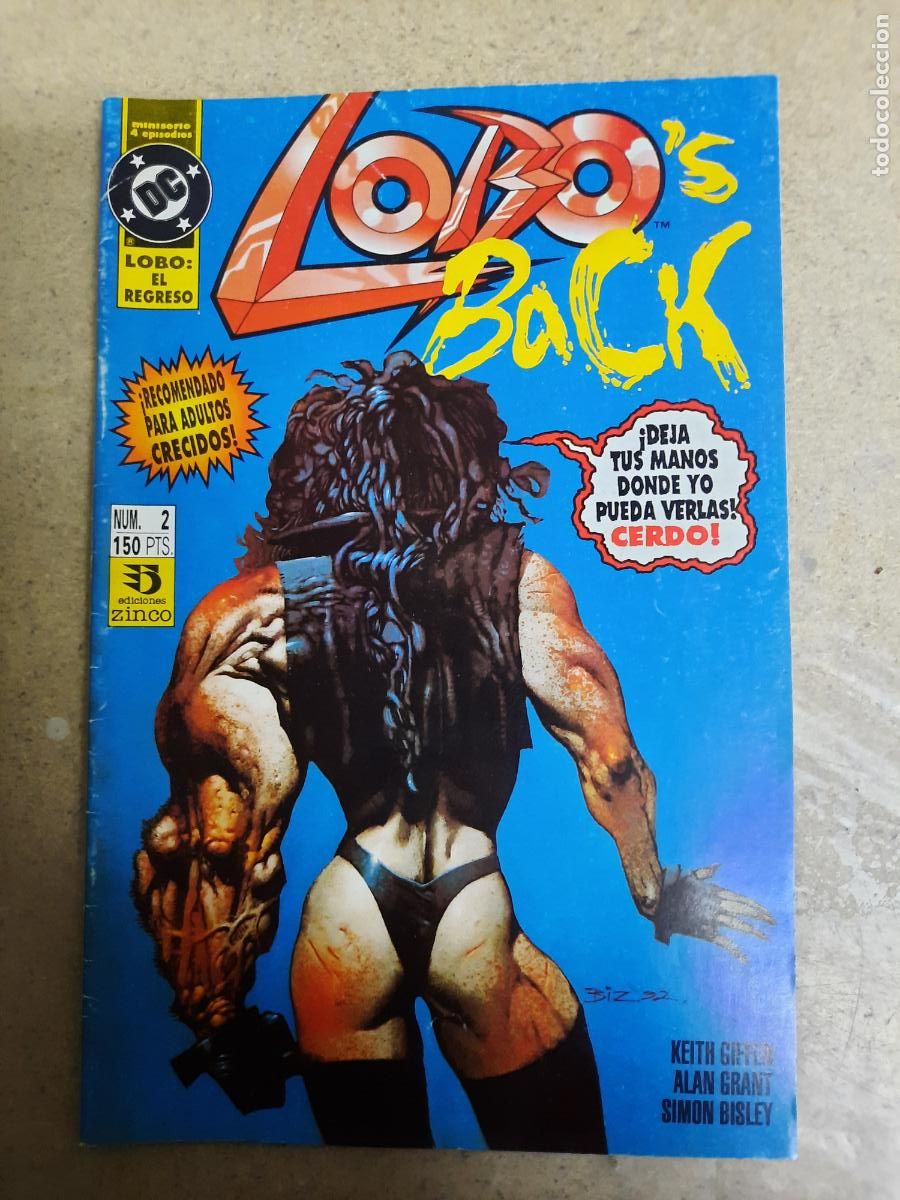 C&oacute;mics: LOBO BACK N&ordm; 2,3 Y 4 - ED. FORUM - Foto 1