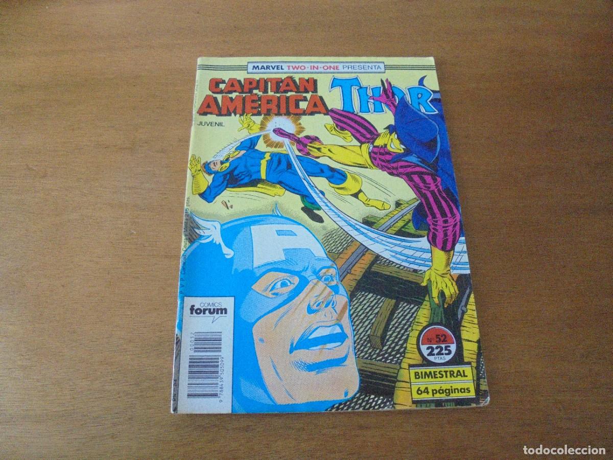 C&oacute;mics: 52, MARVEL TWO IN ONE. FORUM. CAPIT&Aacute;N AM&Eacute;RICA - THOR N&ordm; 52 - Foto 1