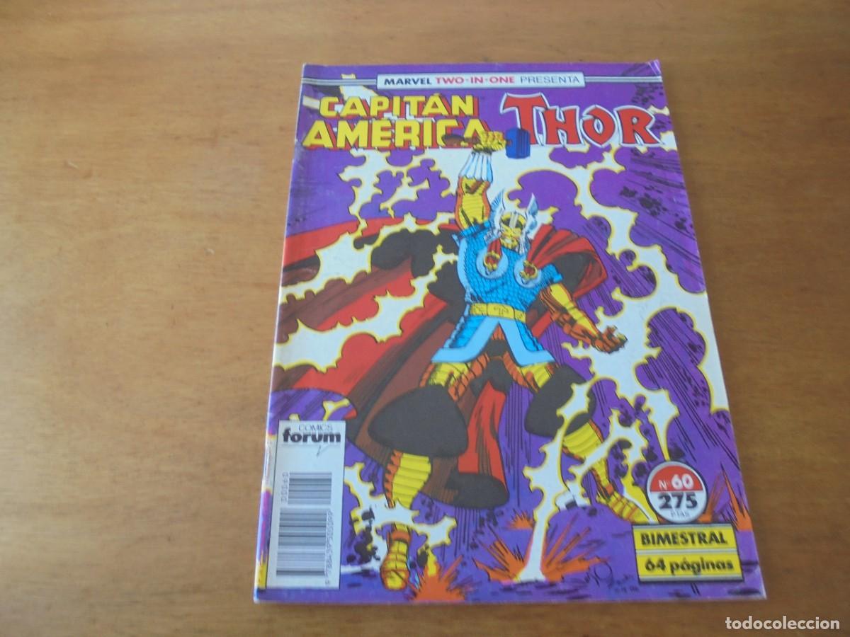 C&oacute;mics: 60, MARVEL TWO IN ONE. FORUM. CAPIT&Aacute;N AM&Eacute;RICA - THOR N&ordm; 60 - Foto 2
