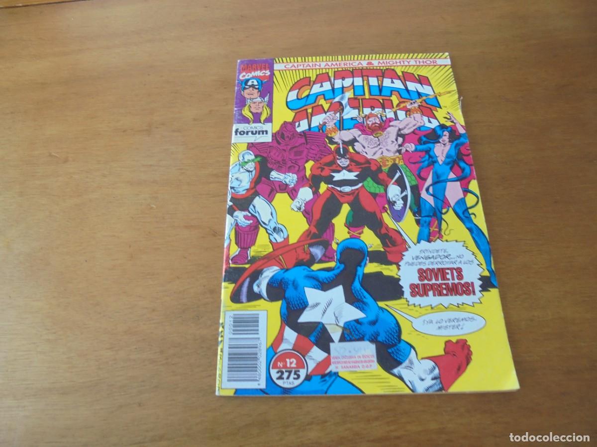C&oacute;mics: 12, MARVEL FORUM. CAPIT&Aacute;N AM&Eacute;RICA & MIGHTY THOR N&ordm; 12 - Foto 1
