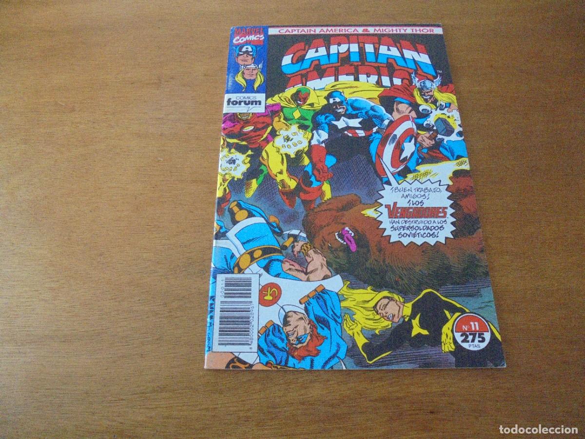 C&oacute;mics: 11, MARVEL FORUM. CAPIT&Aacute;N AM&Eacute;RICA & MIGHTY THOR N&ordm; 11 - Foto 1