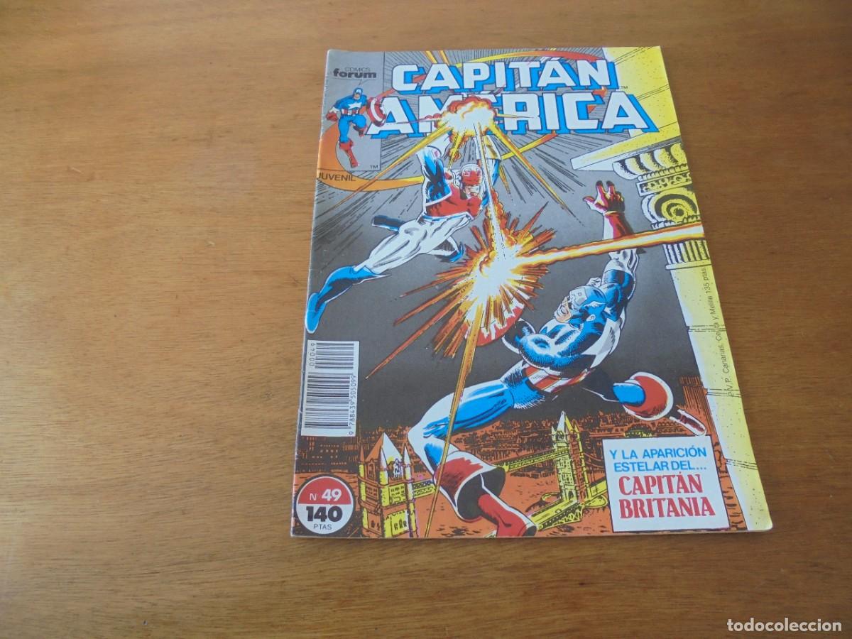 C&oacute;mics: MARVEL COMICS FORUM CAPIT&Aacute;N AM&Eacute;RICA N&ordm; 49 CON EL CAPIT&Aacute;N BRITANIA - Foto 1