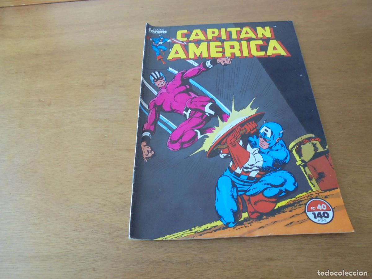 C&oacute;mics: MARVEL COMICS FORUM CAPIT&Aacute;N AM&Eacute;RICA N&ordm; 40 - Foto 1