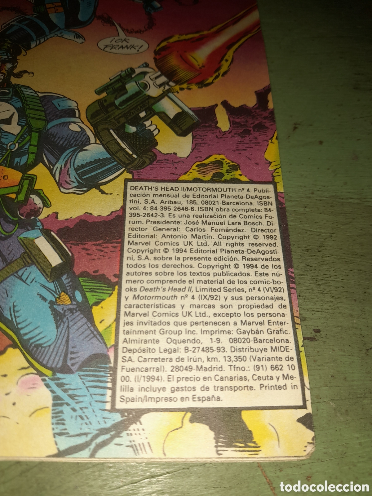 C&oacute;mics: Deaths head II , n&uacute;mero 4 - Foto 7