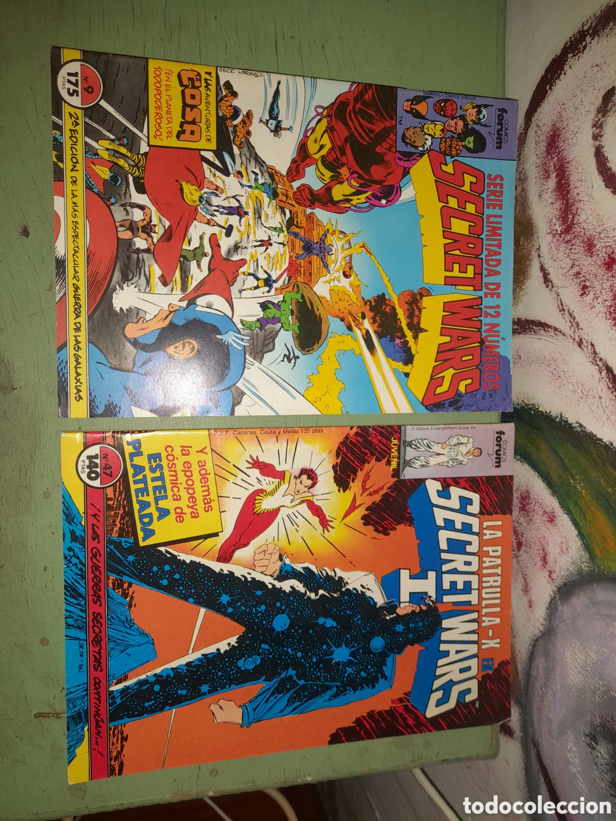 C&oacute;mics: Secret Wars n&uacute;meros 9 y 47 - Foto 1