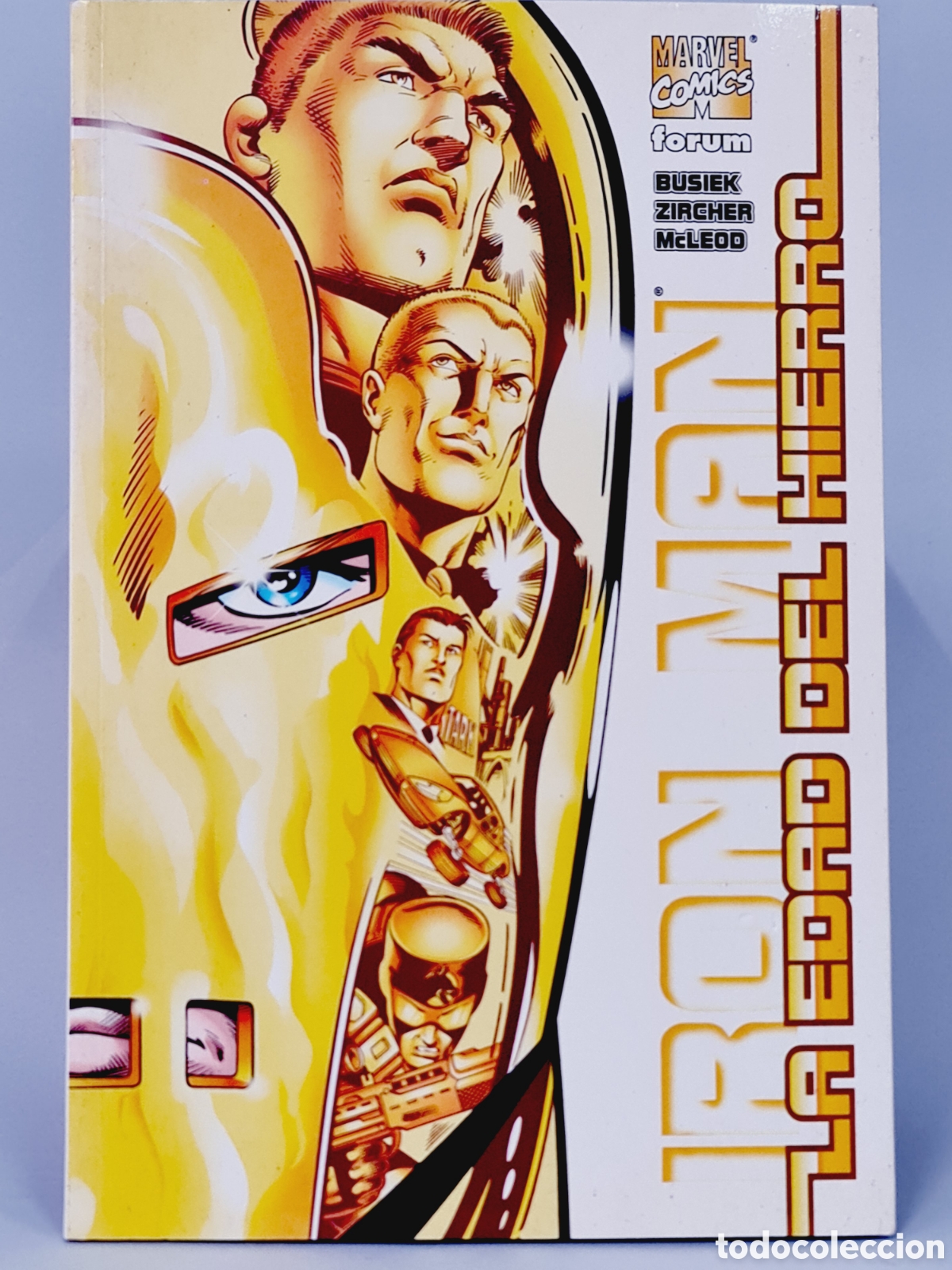 C&oacute;mics: C&Oacute;MIC EXCELENTE IRON MAN LA EDAD DEL HIERRO MARVEL FORUM PRESTIGIO - Foto 1