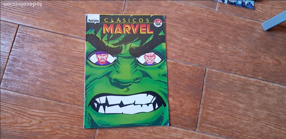 C&oacute;mics: CLASICOS MARVEL N&ordm; 14 HULK EDICIONES FORUM - Foto 1