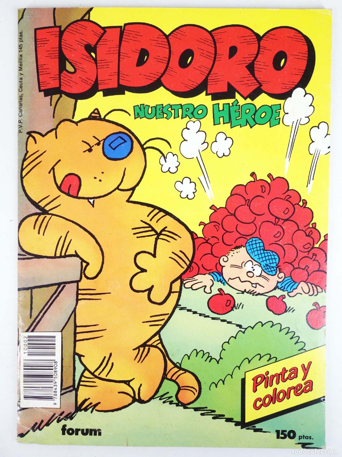 C&oacute;mics: ISIDORO, NUESTRO H&Eacute;ROE. PINTA Y COLOREA. Forum, 1988 - Foto 1