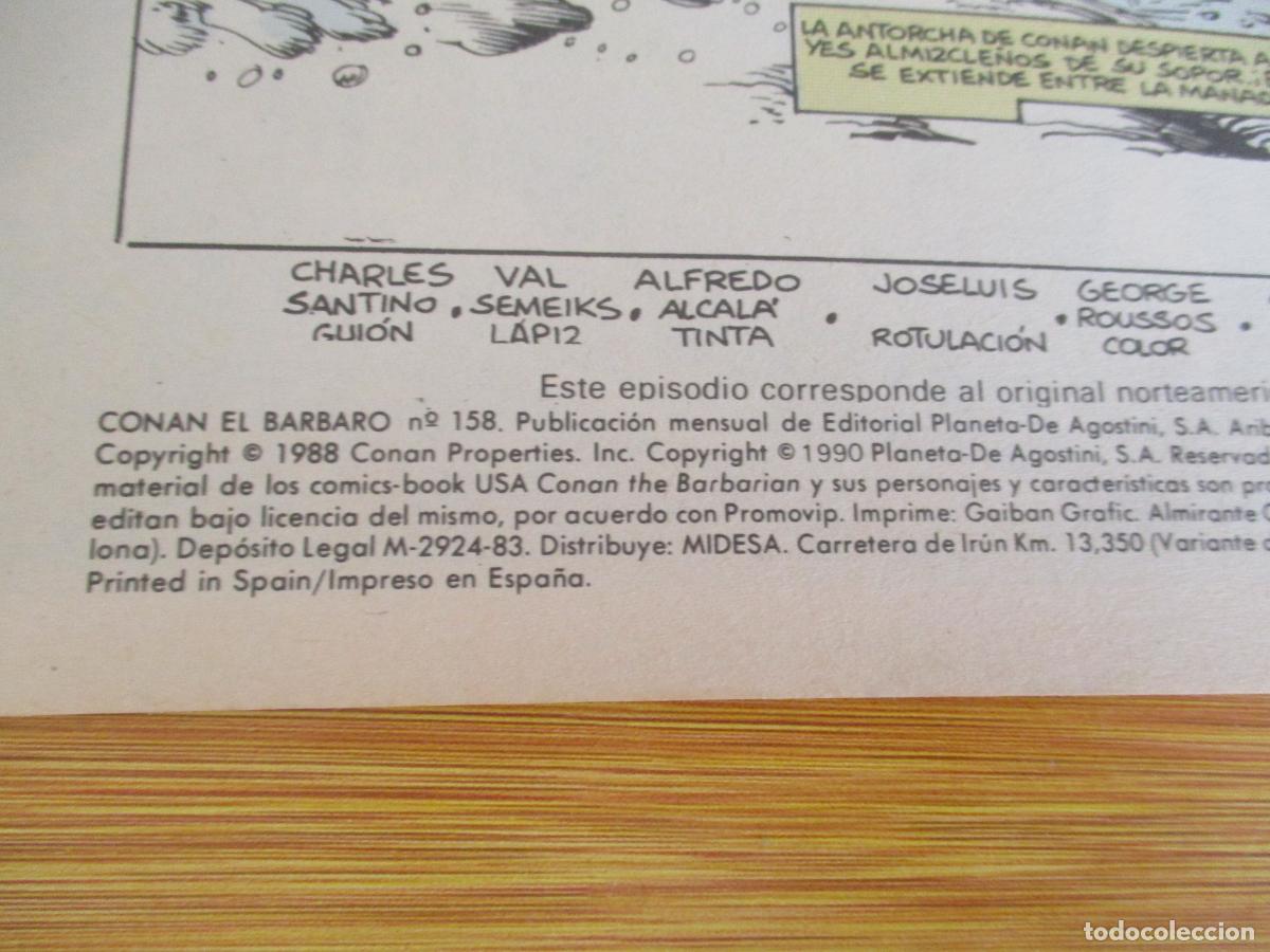C&oacute;mics: CONAN EL BARBARO, N&ordm;. 158 -FORUM-1990 - Foto 2