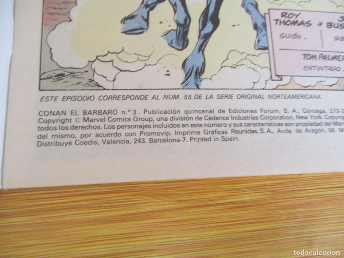 C&oacute;mics: CONAN EL BARBARO, N&ordm;. 3 -FORUM- - Foto 2