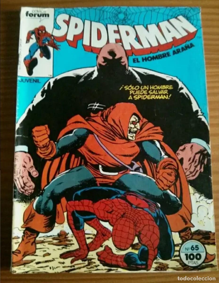 C&oacute;mics: C&Oacute;MIC SPIDERMAN N&deg;65 COMICS FORUM JUVENIL EN BUEN ESTADO GENERAL - Foto 1