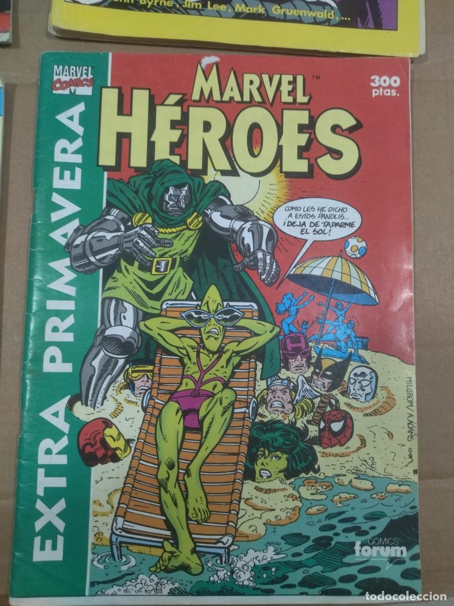 C&oacute;mics: Marvel h&eacute;roes n&uacute;m 10 y 11 y extra primavera y especial verano - Foto 7