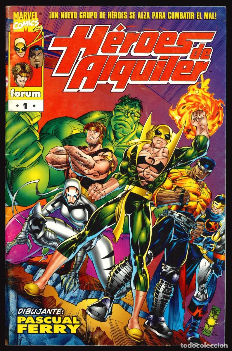 C&oacute;mics: H&Eacute;ROES DE ALQUILER - FORUM / N&Uacute;MERO 1 - Foto 1