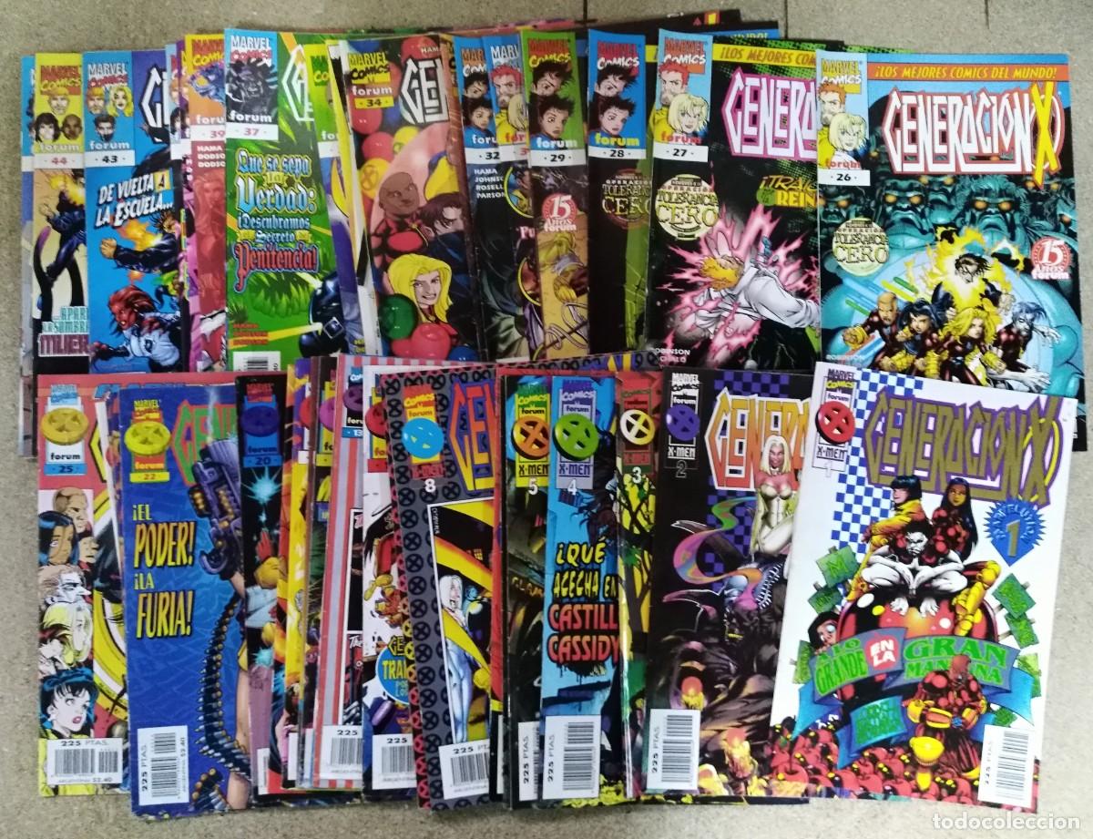 C&oacute;mics: Generacion X.Vol.2.Coleccion Incompleta con 45 de 49 Comics.Marvel.Forum - Foto 1