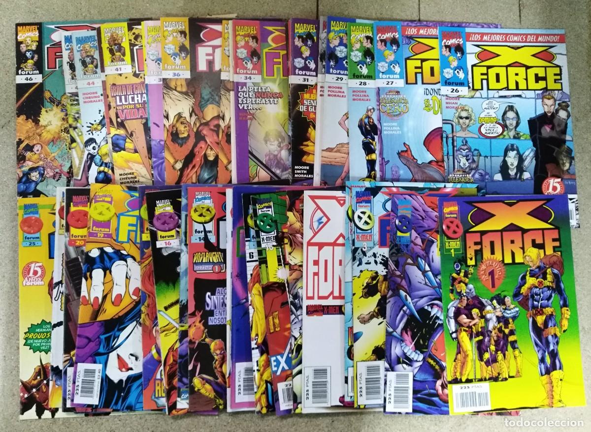 C&oacute;mics: X-Force Vol.2.Coleccion Incompleta con 45 de 49 Comics.Marvel.Forum - Foto 1