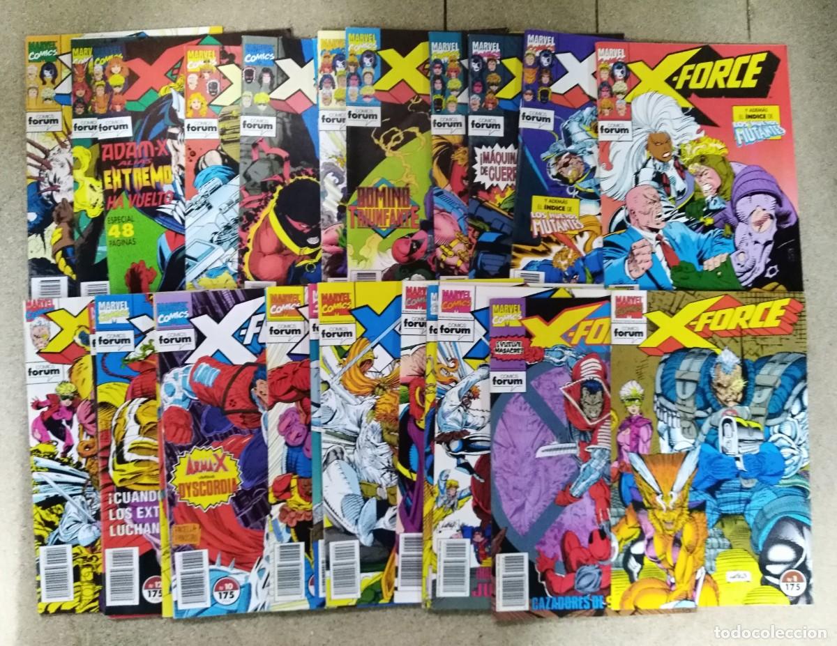 C&oacute;mics: X-Force Vol.1.Lote 28 Comics.Marvel.Forum - Foto 1