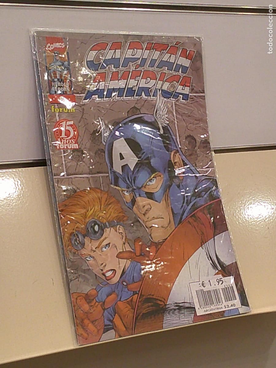 C&oacute;mics: HEROES REBORN CAPITAN AMERICA N&ordm; 8 MARVEL - FORUM - Foto 1