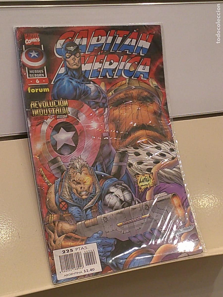 C&oacute;mics: HEROES REBORN CAPITAN AMERICA N&ordm; 6 MARVEL - FORUM - Foto 1