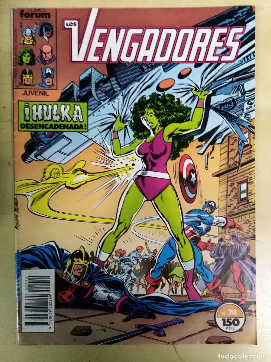 C&oacute;mics: Los Vengadores 74.Vol.1.Marvel.Forum - Foto 1