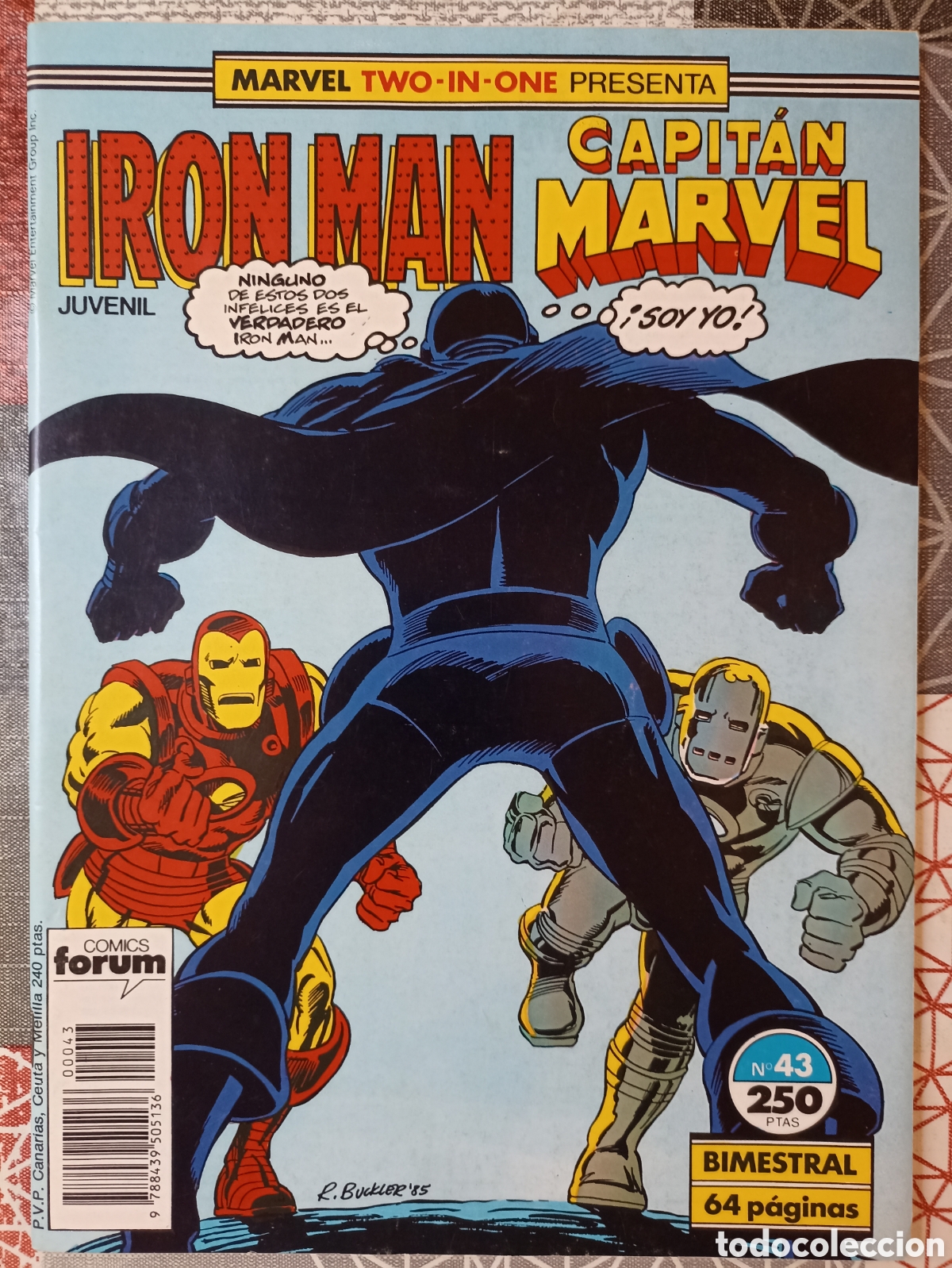 C&oacute;mics: MARVEL TWO-IN-ONE: IRON MAN / CAPIT&Aacute;N MARVEL N&deg;43, 44, 45, 50 -Forum- - Foto 2