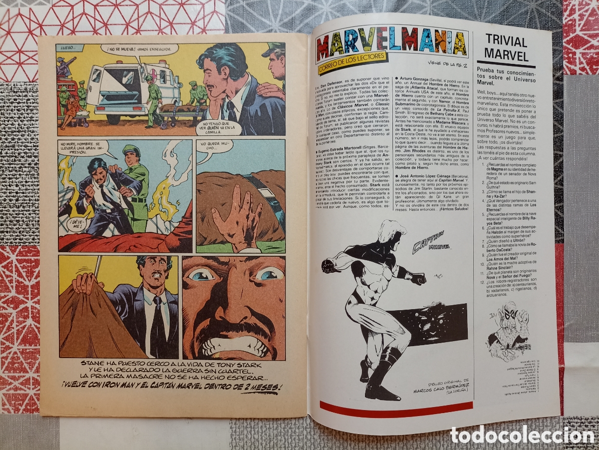 C&oacute;mics: MARVEL TWO-IN-ONE: IRON MAN / CAPIT&Aacute;N MARVEL N&deg;43, 44, 45, 50 -Forum- - Foto 13
