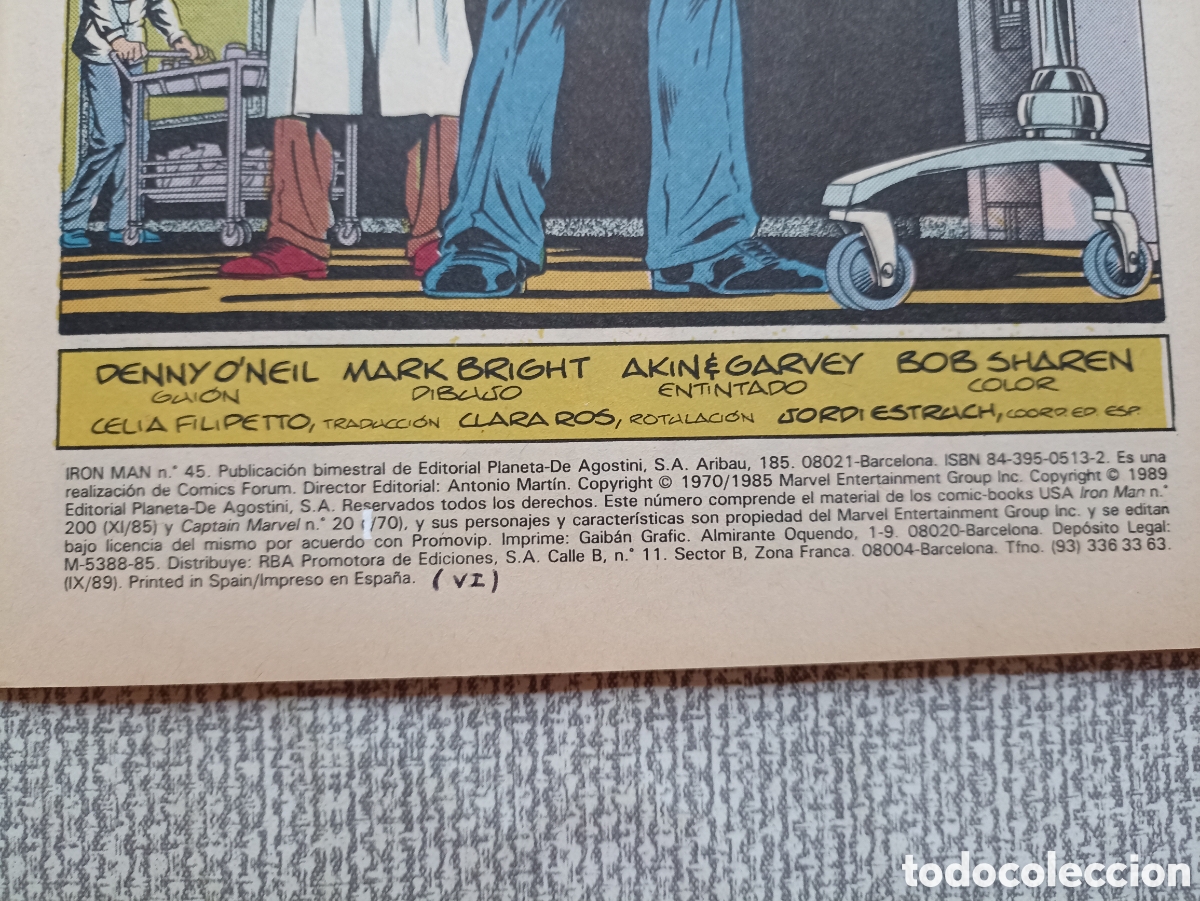 C&oacute;mics: MARVEL TWO-IN-ONE: IRON MAN / CAPIT&Aacute;N MARVEL N&deg;43, 44, 45, 50 -Forum- - Foto 18