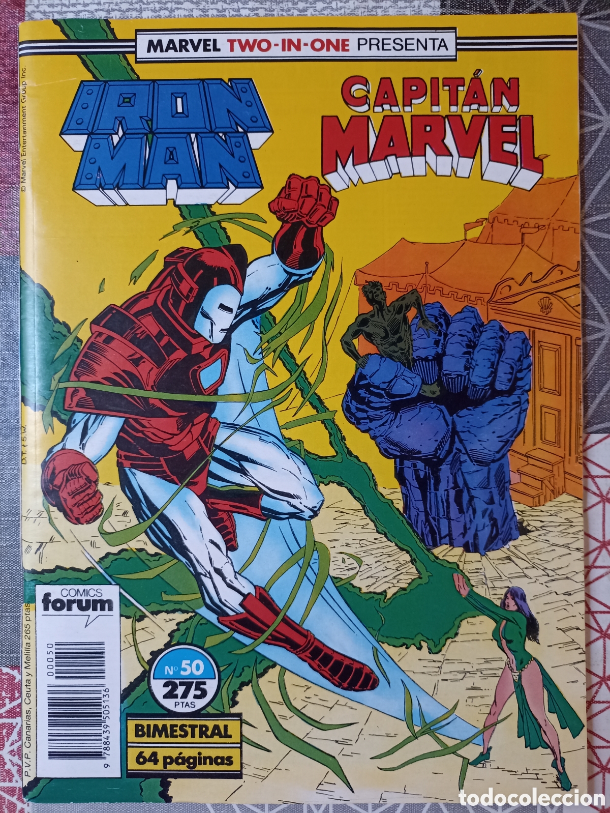 C&oacute;mics: MARVEL TWO-IN-ONE: IRON MAN / CAPIT&Aacute;N MARVEL N&deg;43, 44, 45, 50 -Forum- - Foto 24