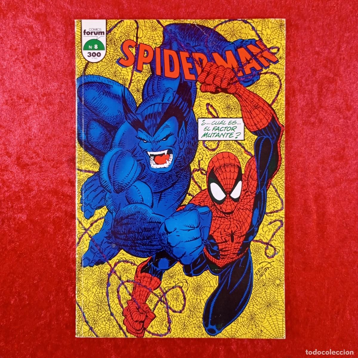 C&oacute;mics: SPIDER-MAN - EL FACTOR MUTANTE - STAN LEE - COMICS FORUM - N&ordm; 8 - MARVEL COMICS / 1870 - Foto 1