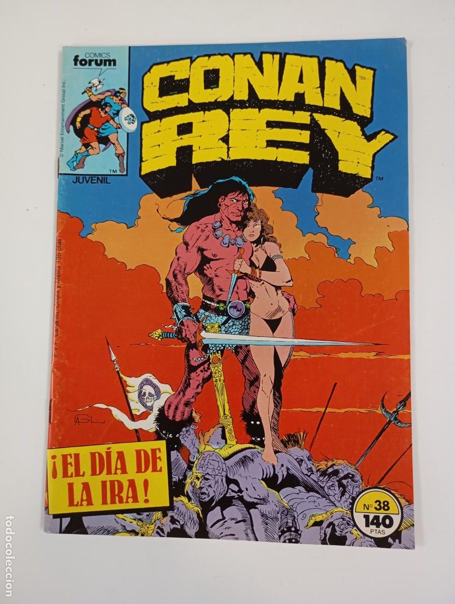 C&oacute;mics: CONAN REY N&ordm; 38. EL D&Iacute;A DE LA IRA. COMICS FORUM. TDKR65 - Foto 1