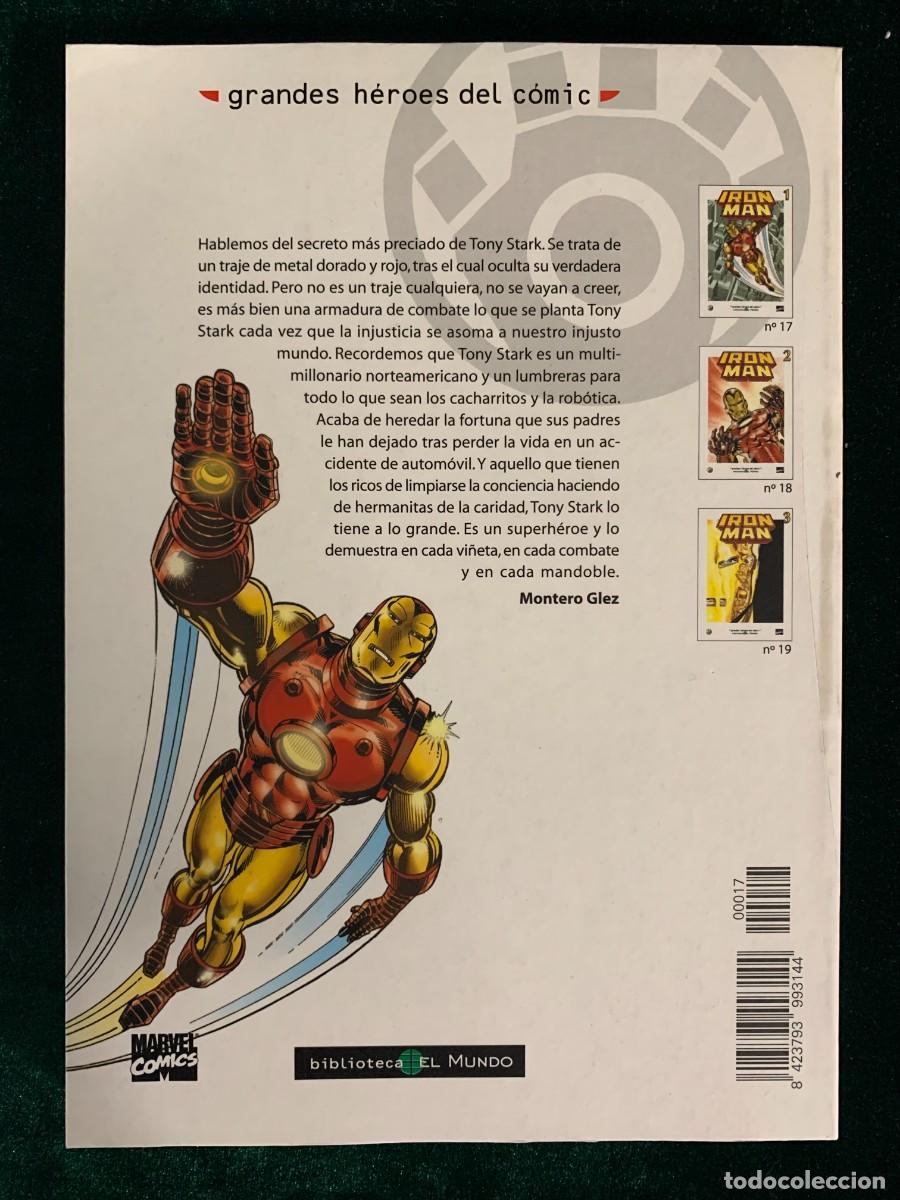 C&oacute;mics: COMIC; IRON MAN - COLECCI&Oacute;N GRANDES HEROES DEL COMIC - Foto 2