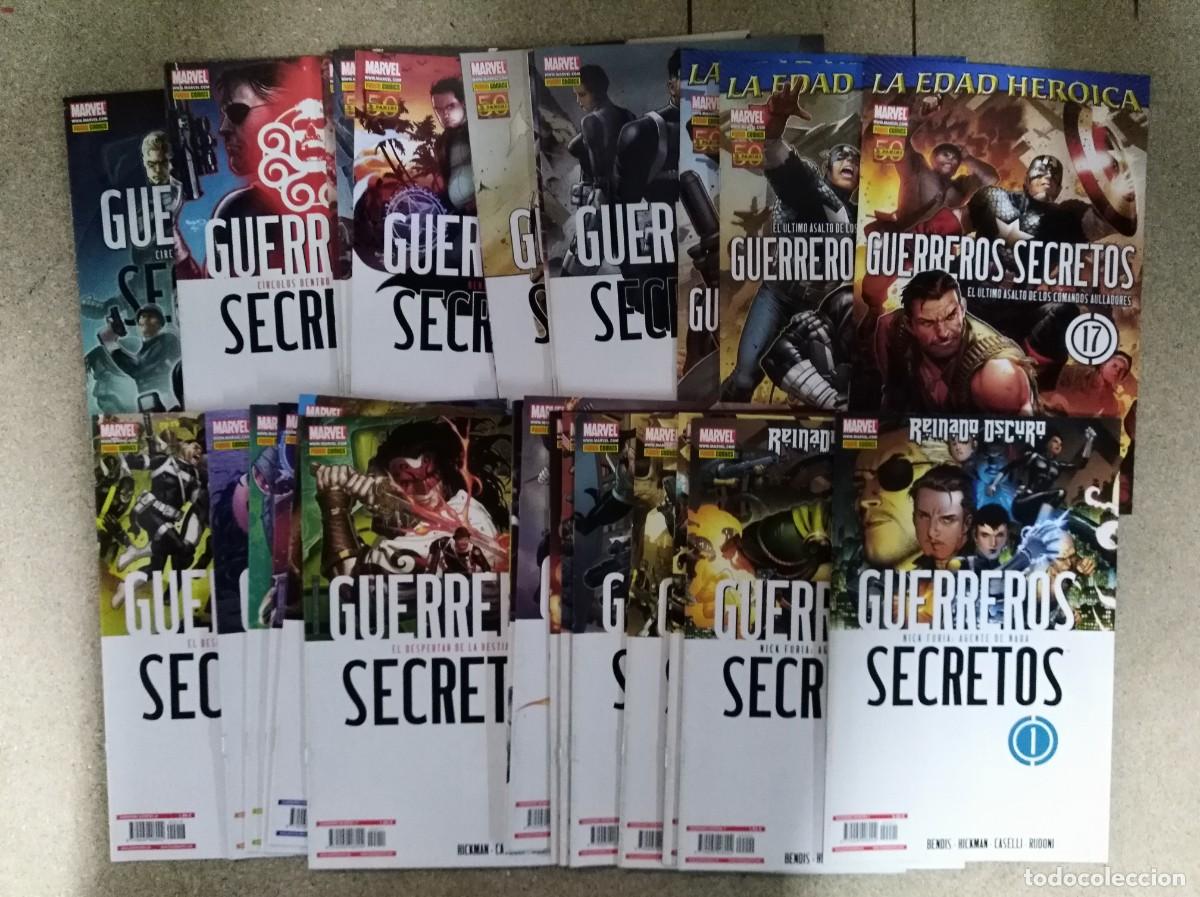 C&oacute;mics: Guerreros Secretos.Coleccion completa 28 Comics.Marvel.Panini - Foto 1