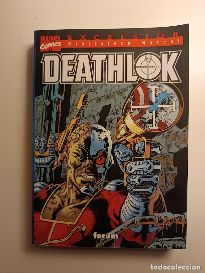C&oacute;mics: DEATHLOK, BIBLIOTECA MARVEL, UNICO TOMO COMO NUEVO - Foto 1