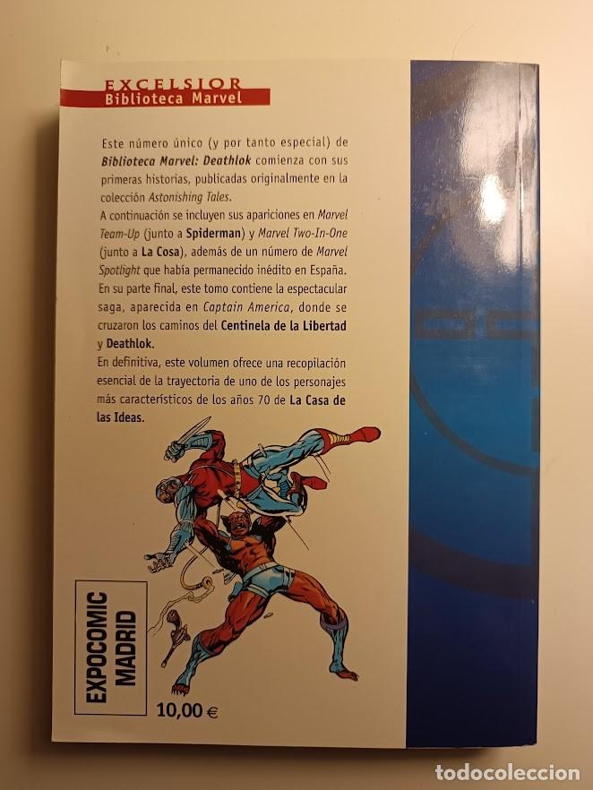 C&oacute;mics: DEATHLOK, BIBLIOTECA MARVEL, UNICO TOMO COMO NUEVO - Foto 2