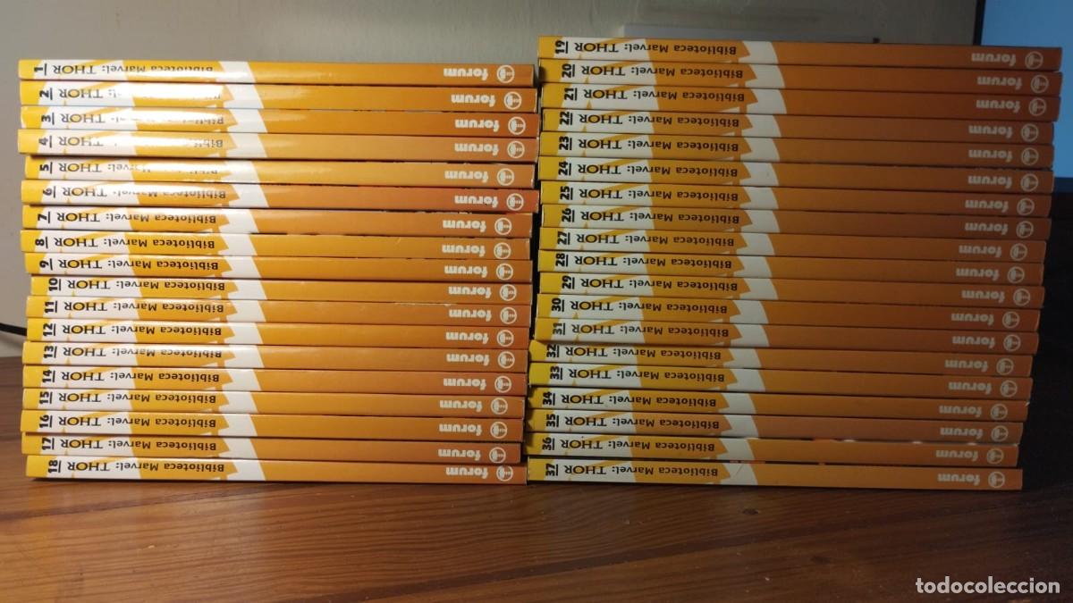 C&oacute;mics: Biblioteca Marvel &rdquo;El Poderoso Thor&rdquo; 1-37. - Foto 1
