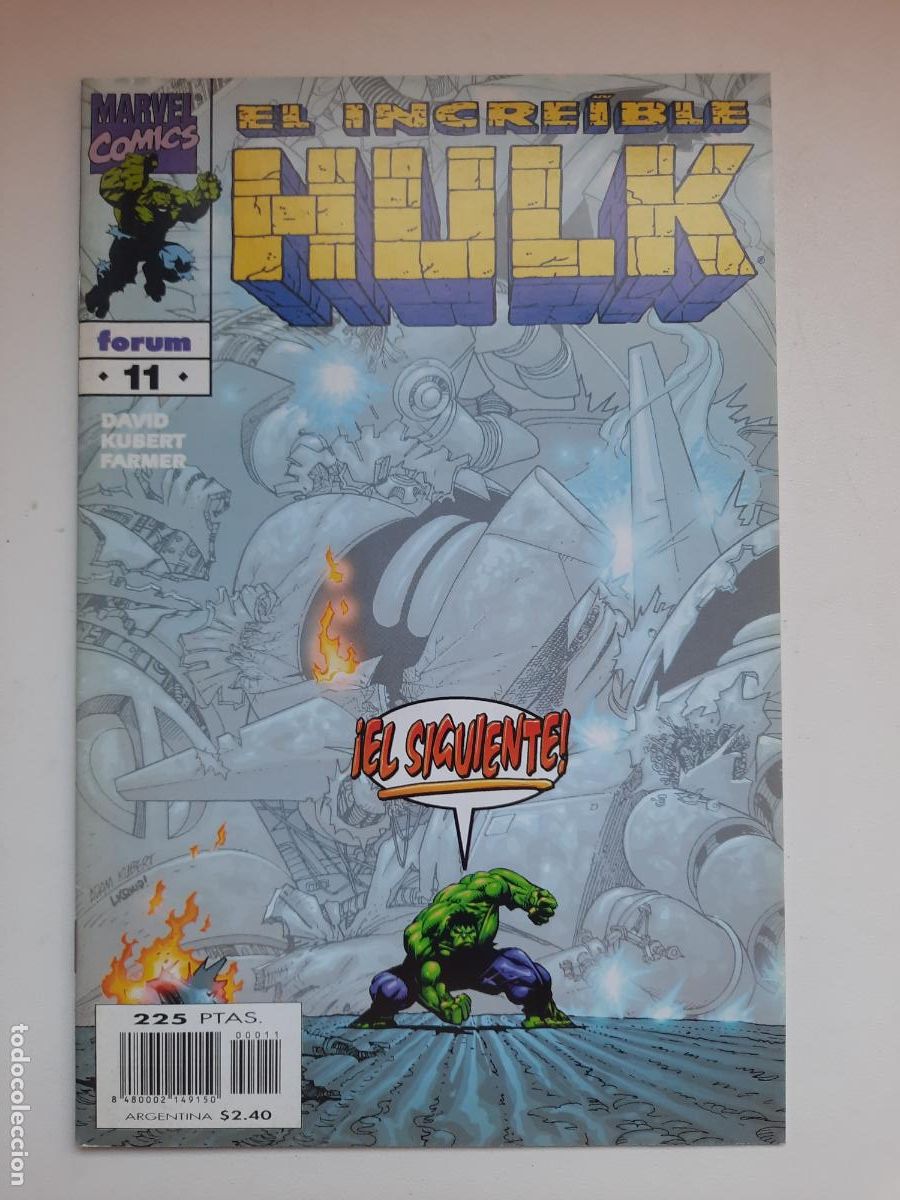 C&oacute;mics: EL INCRE&Iacute;BLE HULK N&ordm; 11 - ED. FORUM - Foto 1