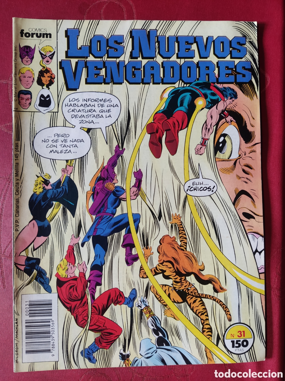 C&oacute;mics: 6 c&oacute;mics Los nuevos vengadores del a&ntilde;o 1991 - Foto 1