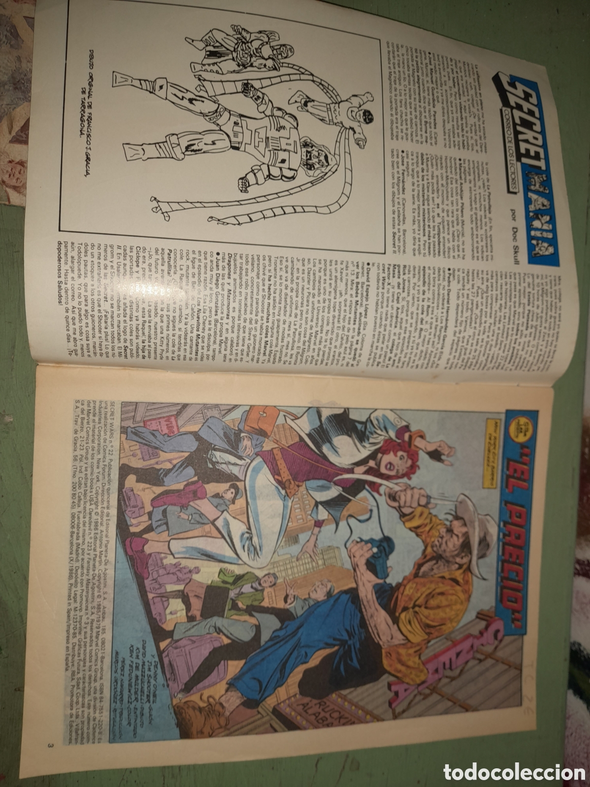 C&oacute;mics: Secret wars II , n&uacute;meros 22 y 41 a&ntilde;o 1986 - Foto 4